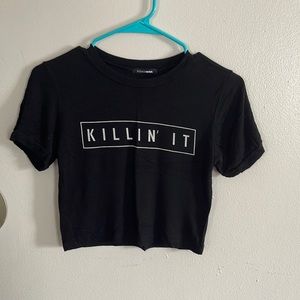 Small/medium crop top